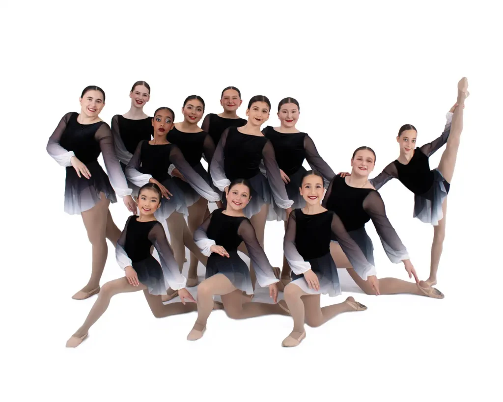 Young competitive dancers in Toronto