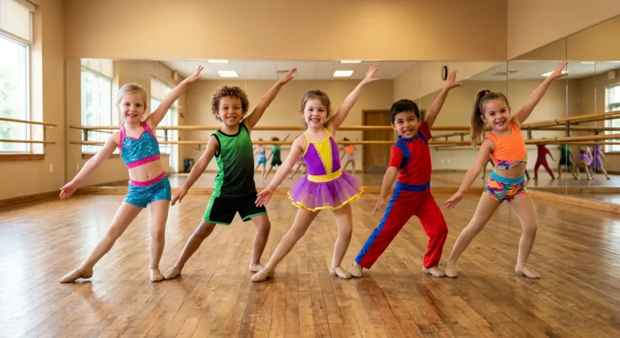 Mini dance class for 4 and 5 year olds at J'Danse Studio in Toronto