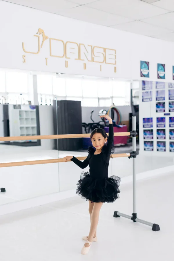 Young girl ready to start fall dance classes in September at J'Danse Studio Scarborough Toronto