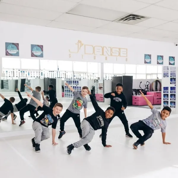 Kids in hip hop dance classes at J'Danse Studio in Scarborough Toronto Ontario